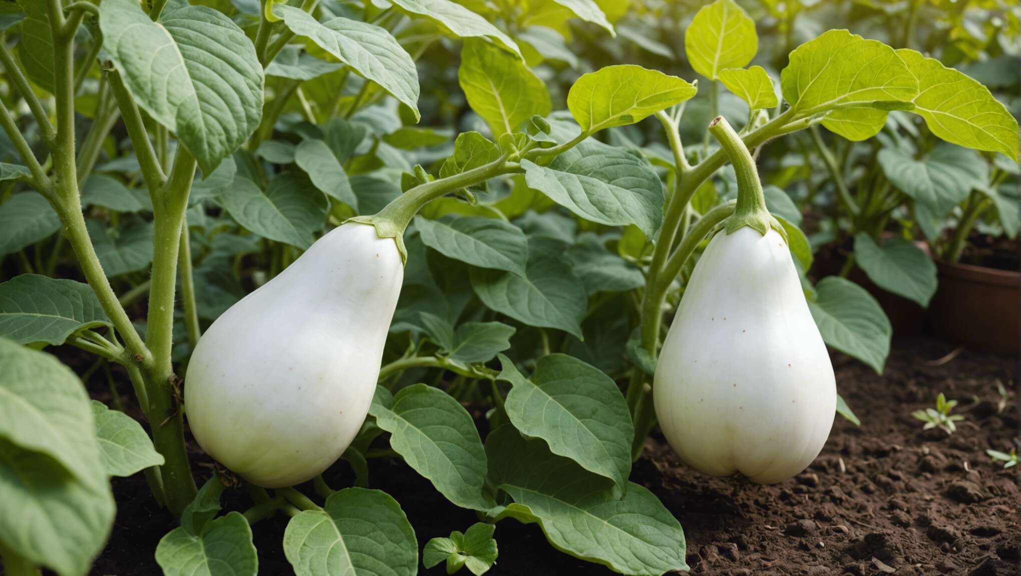 L'aubergine blanche : une variété originale et ses caractéristiques