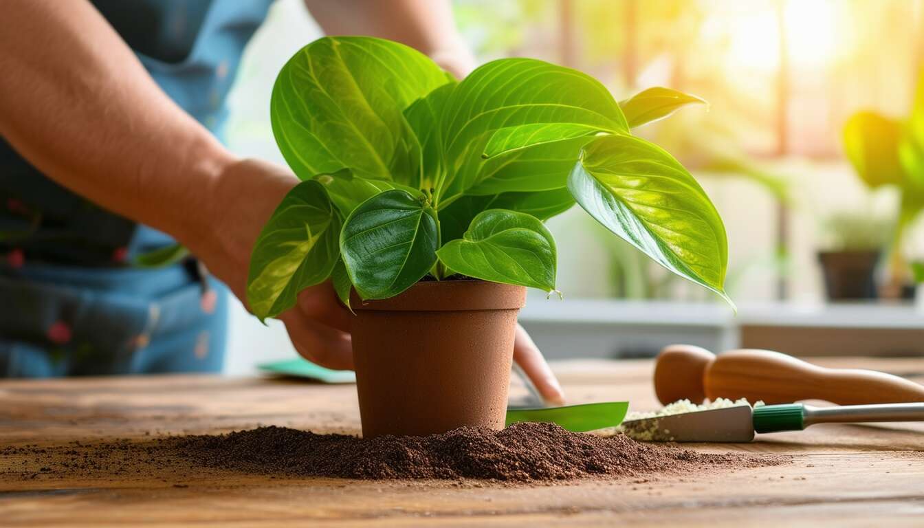 Rempotage et fertilisation : assurer la croissance saine de votre plante
