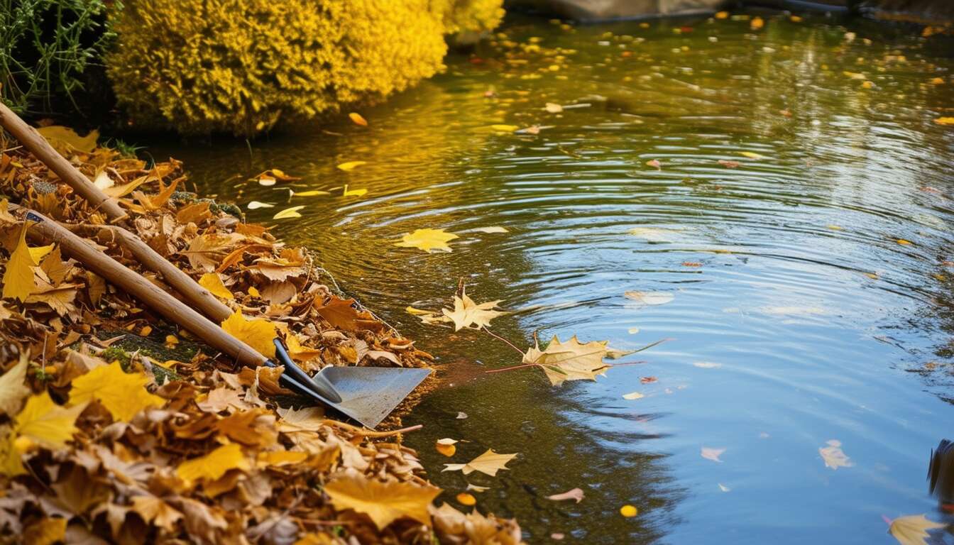 Retirer les débris et feuilles mortes : une étape cruciale