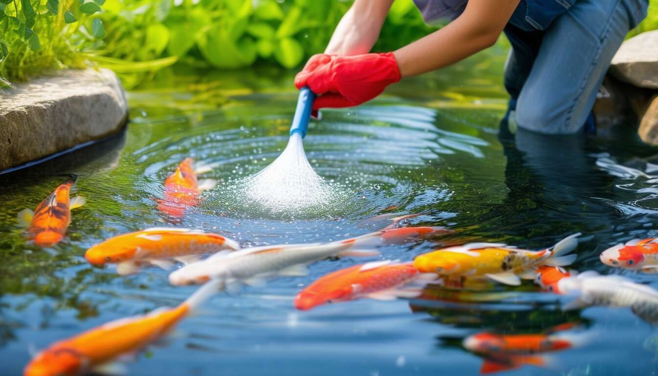 Précautions à prendre avec les poissons pendant le nettoyage