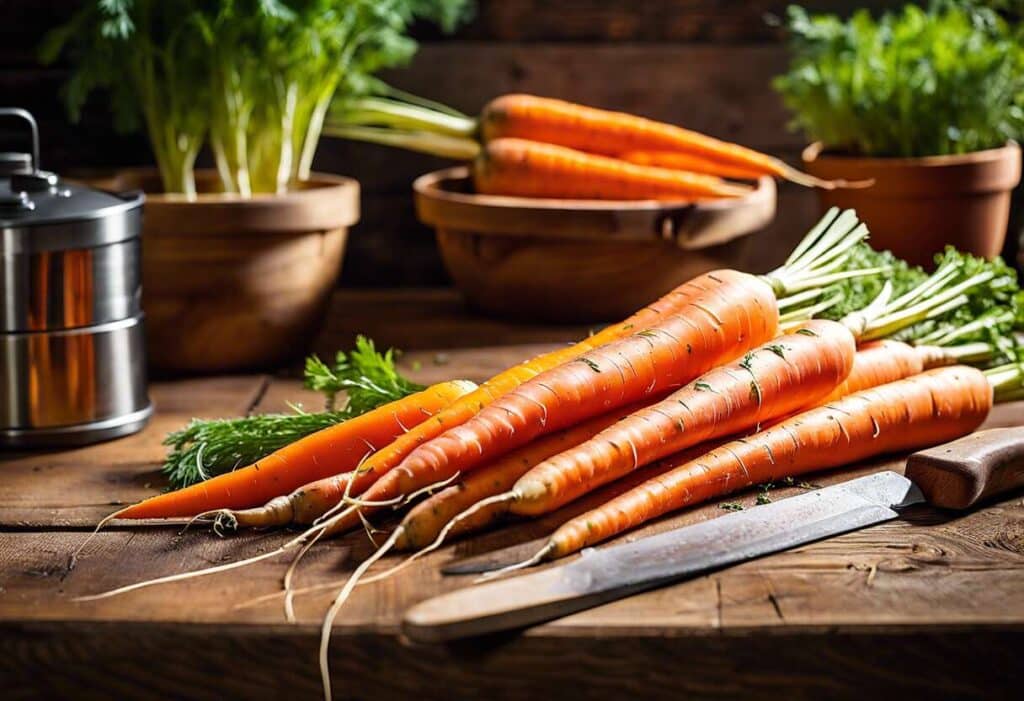 Conservation des carottes : les meilleures techniques après arrachage