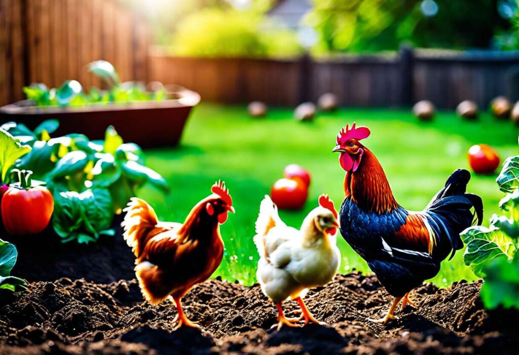 Que cultiver au potager spécialement pour vos poules ?