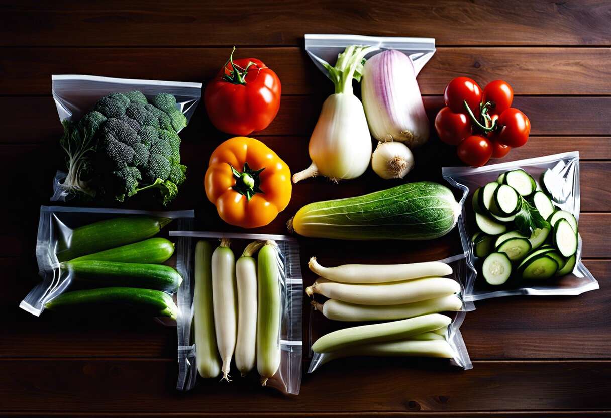 Quand et comment utiliser le congélateur pour les légumes